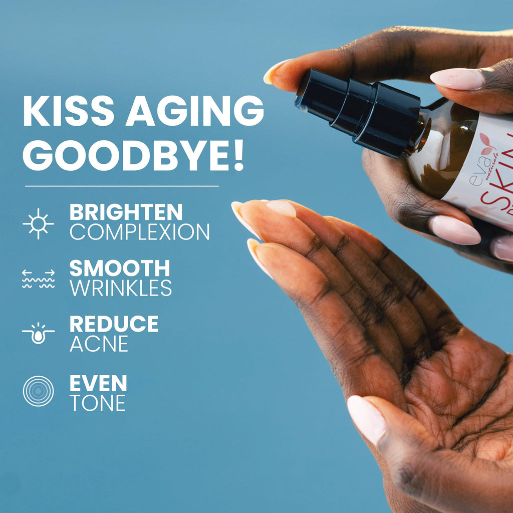Eva Naturals Retinol Serum with Hyaluronic Acid & Vitamin E — Anti-Aging Night Serum