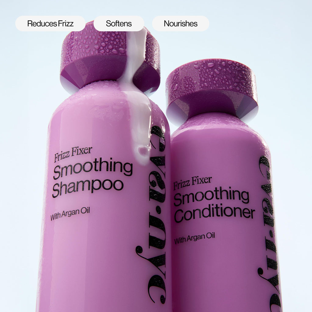 Eva NYC Anti-Frizz Conditioner – Argan Oil + Sunflower Seed Oil for Smooth, Shiny Hair | 10 oz