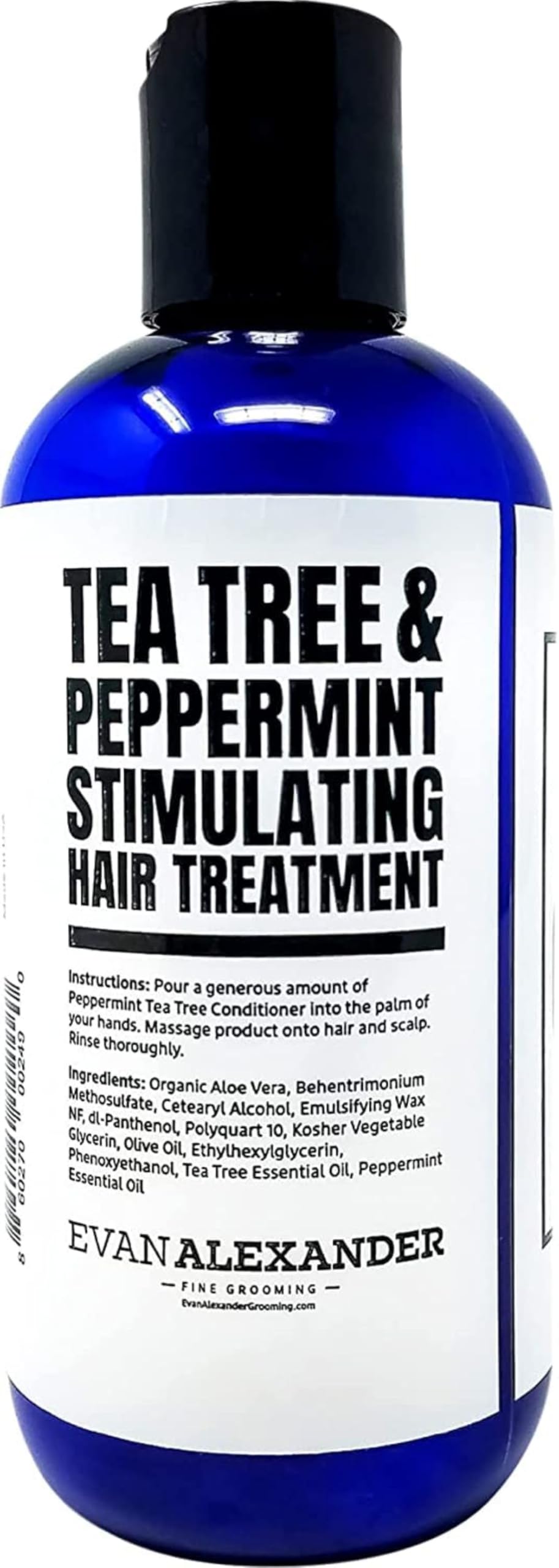 Evan Alexander Grooming MY Conditioner – Vegan, Peppermint & Tea Tree for Scalp Nourishment (8 oz)