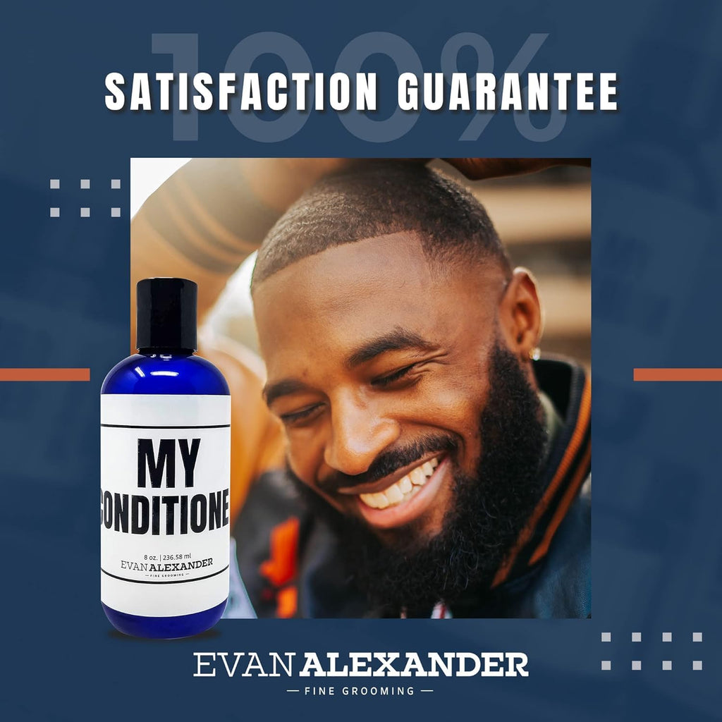 Evan Alexander Grooming MY Conditioner – Vegan, Peppermint & Tea Tree for Scalp Nourishment (8 oz)