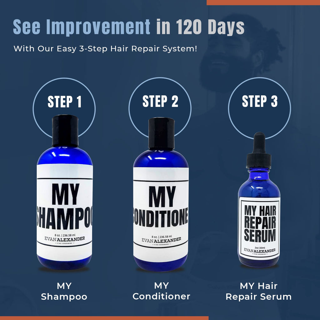 Evan Alexander Fine Grooming MY Hair Repair Serum (2oz) – Thicker Hair & Healthier Scalp