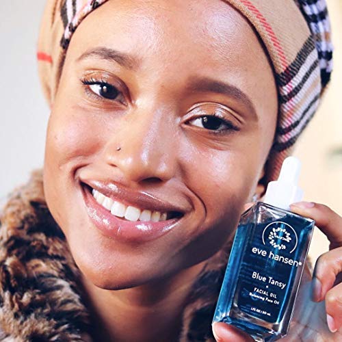 Eve Hansen Blue Tansy Facial Oil Moisturizer – Balancing, Non-Greasy (1.7 oz)