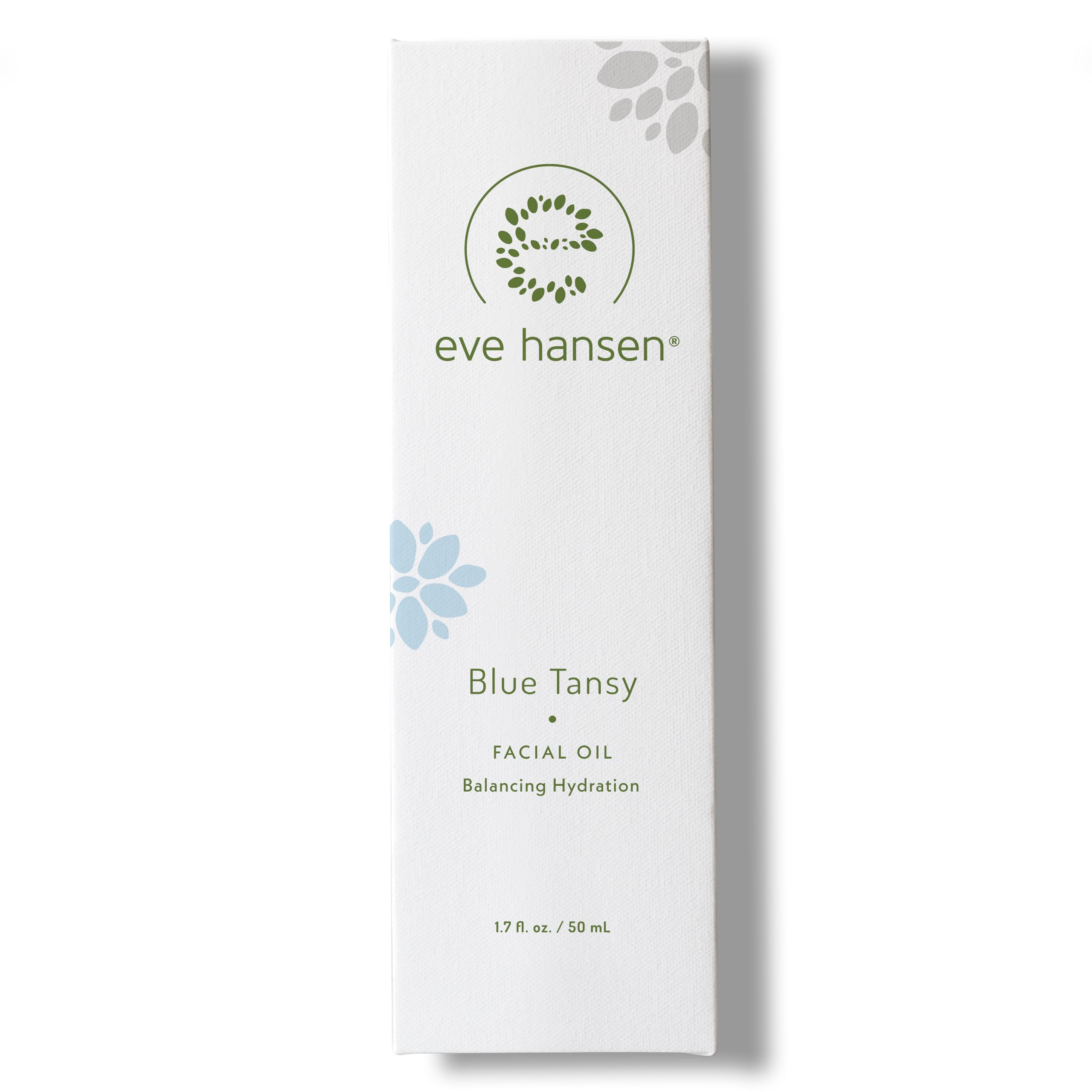 Eve Hansen Blue Tansy Facial Oil Moisturizer – Balancing, Non-Greasy (1.7 oz)