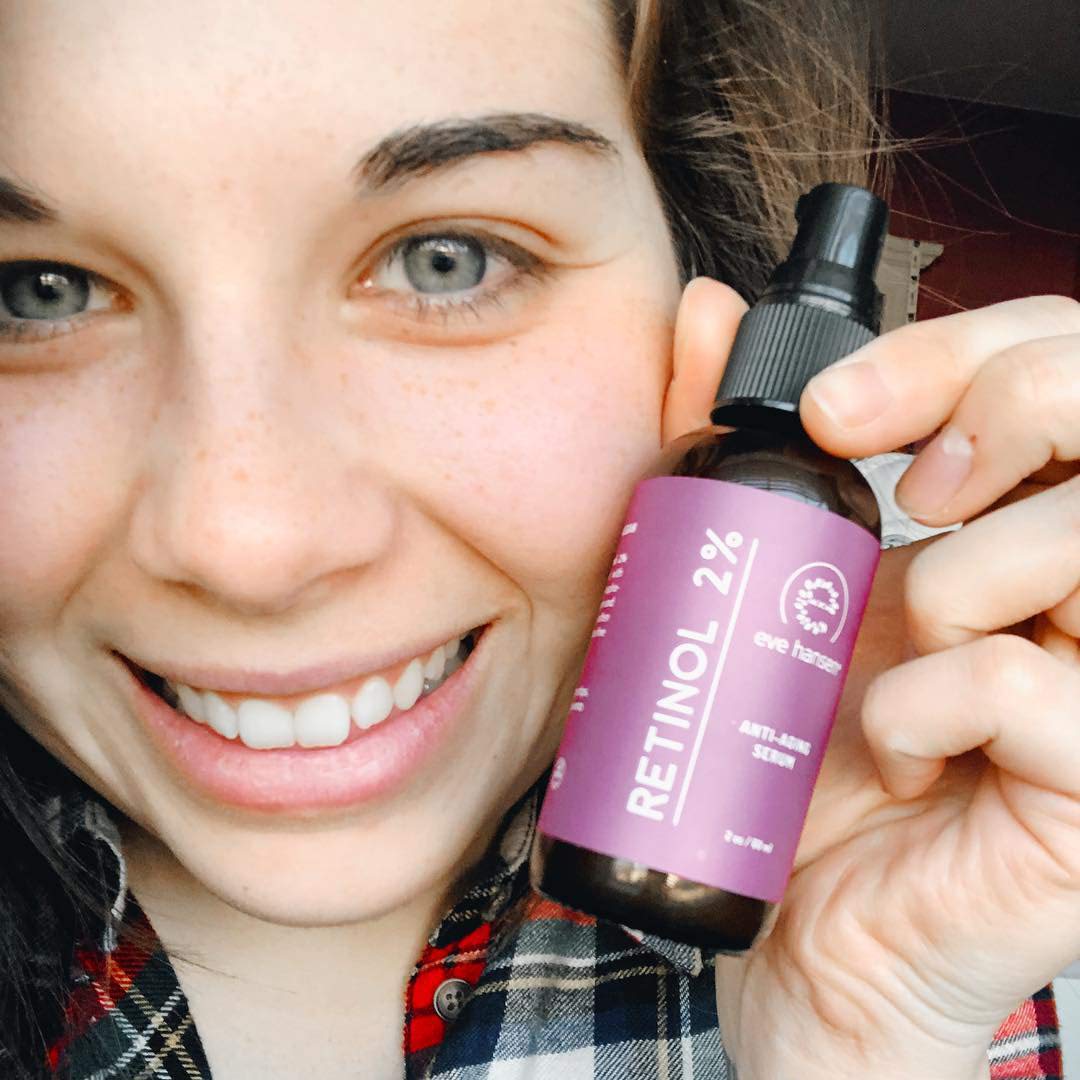 Eve Hansen Anti-Aging Retinol Serum for Face | 2% Organic Retinol Night Serum