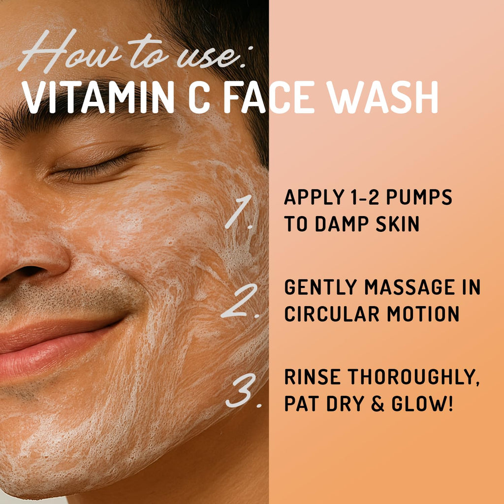 Eve Hansen Vitamin C Cleanser - 8 oz Gentle Face Wash for Uneven Tone, Age Spots & Fine Lines