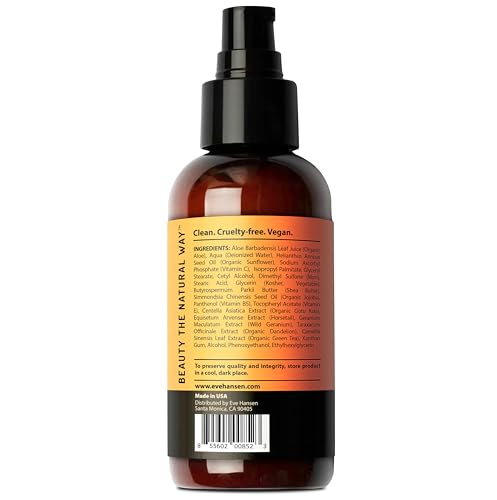 Eve Hansen Vitamin C Face Moisturizer – Lightweight Hydration with Green Tea & Jojoba Oil
