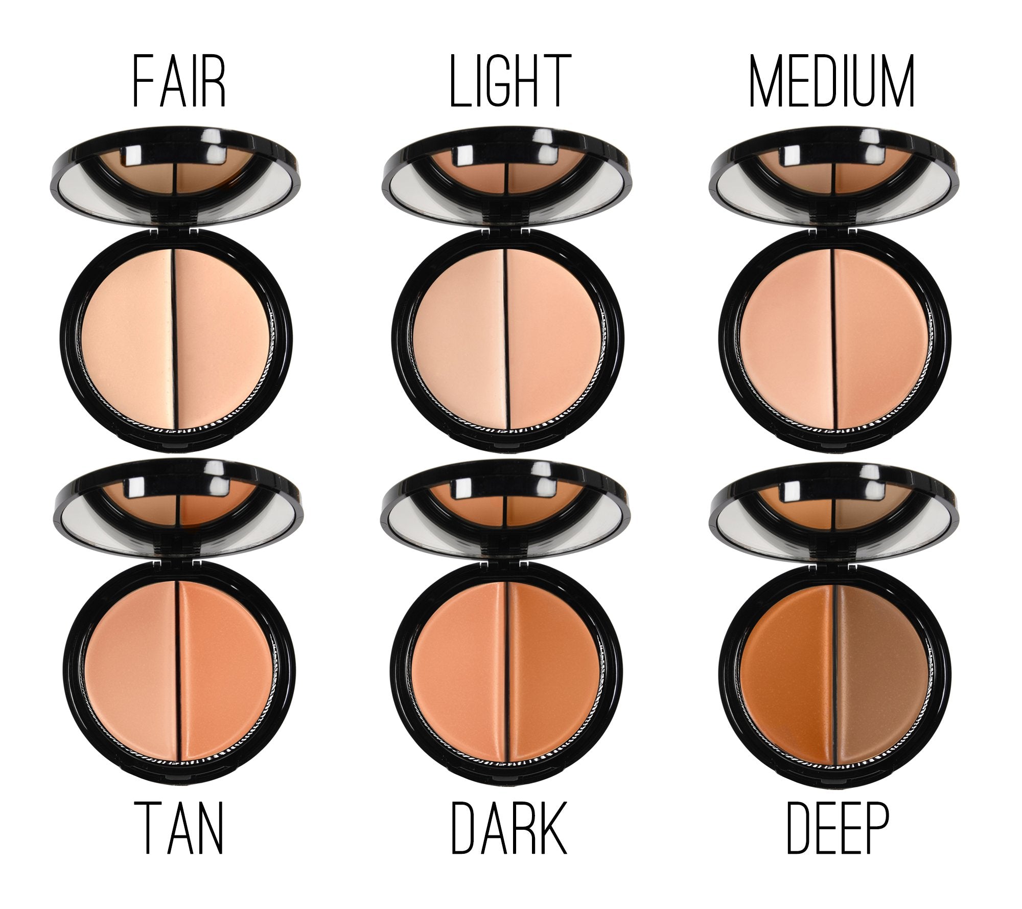 EVE PEARL Dual Salmon Concealer – Full Coverage Under Eye (Light) | Hydrating Brightener