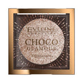 Eveline Cosmetics CHOCO GLAMOUR Mono Eyeshadow N01 Moon Sparkle – Luxury Topper for Wet or Dry Application