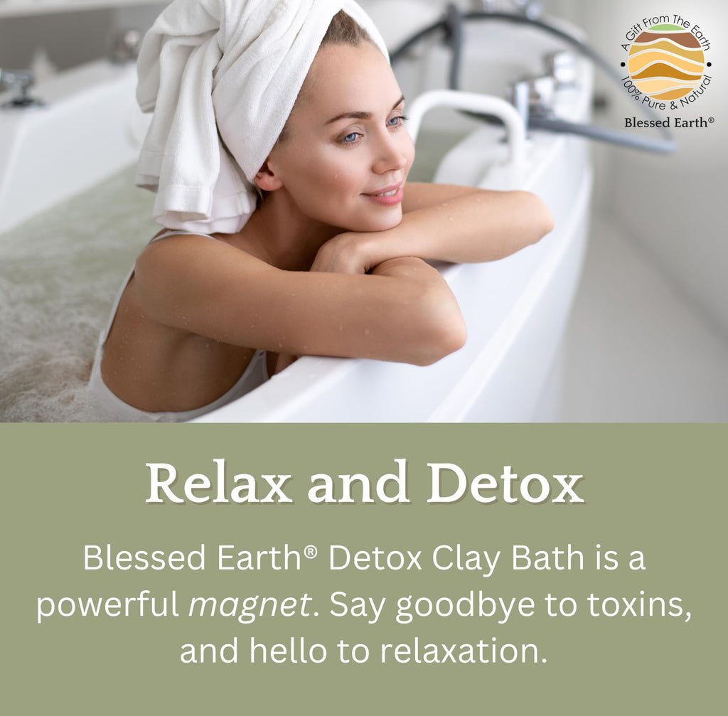 Blessed Earth Detox Clay Bath – 100% Pure Sodium Bentonite (4 lb) – EvenbetterNow