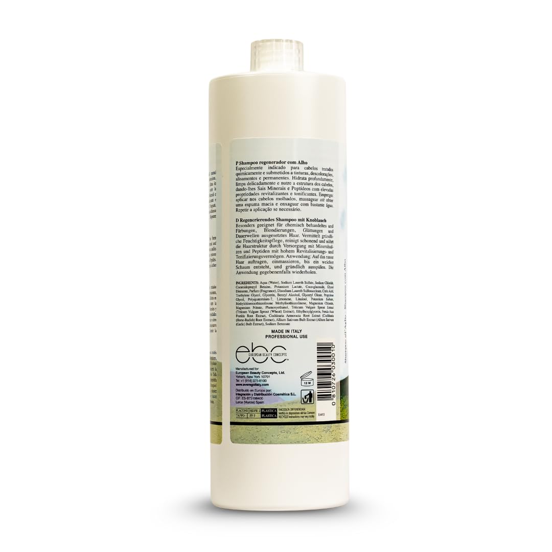 Ever Ego Italy Impac Ego Garlic Shampoo, Mask & Serum – 3pc Set