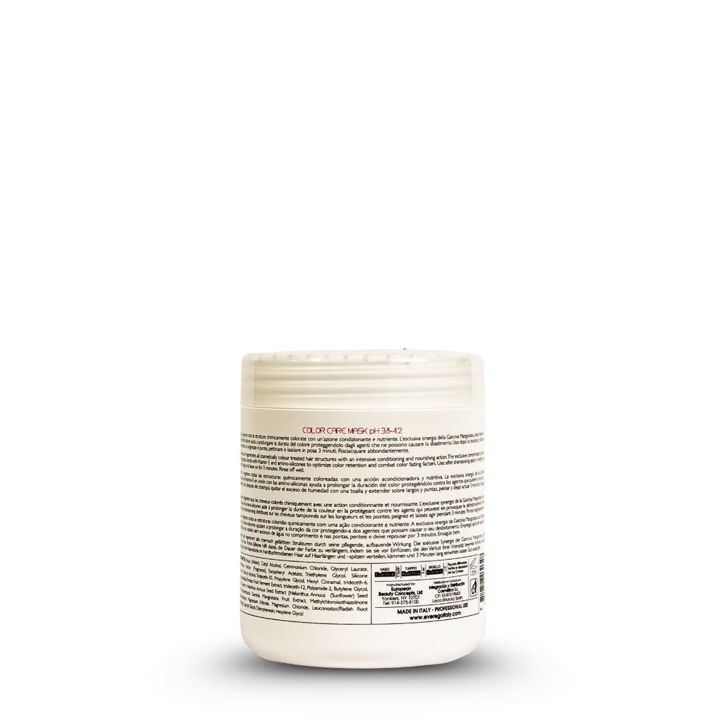 Ever Ego Italy Color Care Mask – Hydrating Color-Treated Hair, 1L Tub