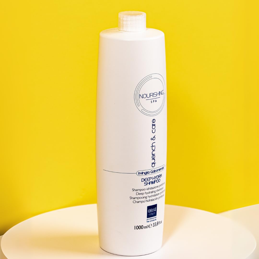 Ever Ego Italy Deep Hydra Shampoo – Hydration for Dry, Frizzy & Treated Hair | 1 L