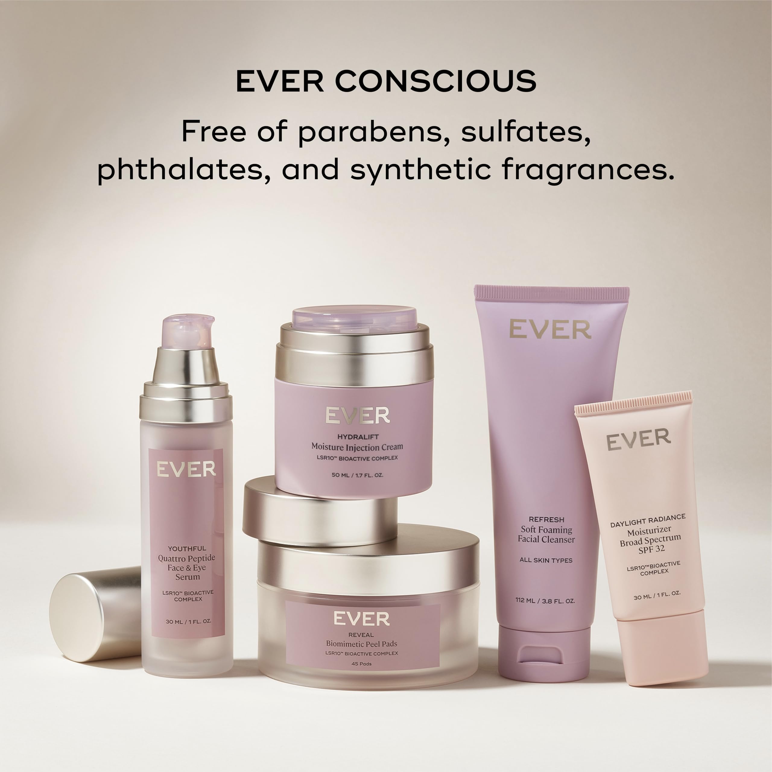 EVER Hydralift Moisturizer for Normal Skin – 70% Moisture Retention Boost, Clinically Tested to Reduce Aging Signs, 1.7oz (50ml) – Made in USA