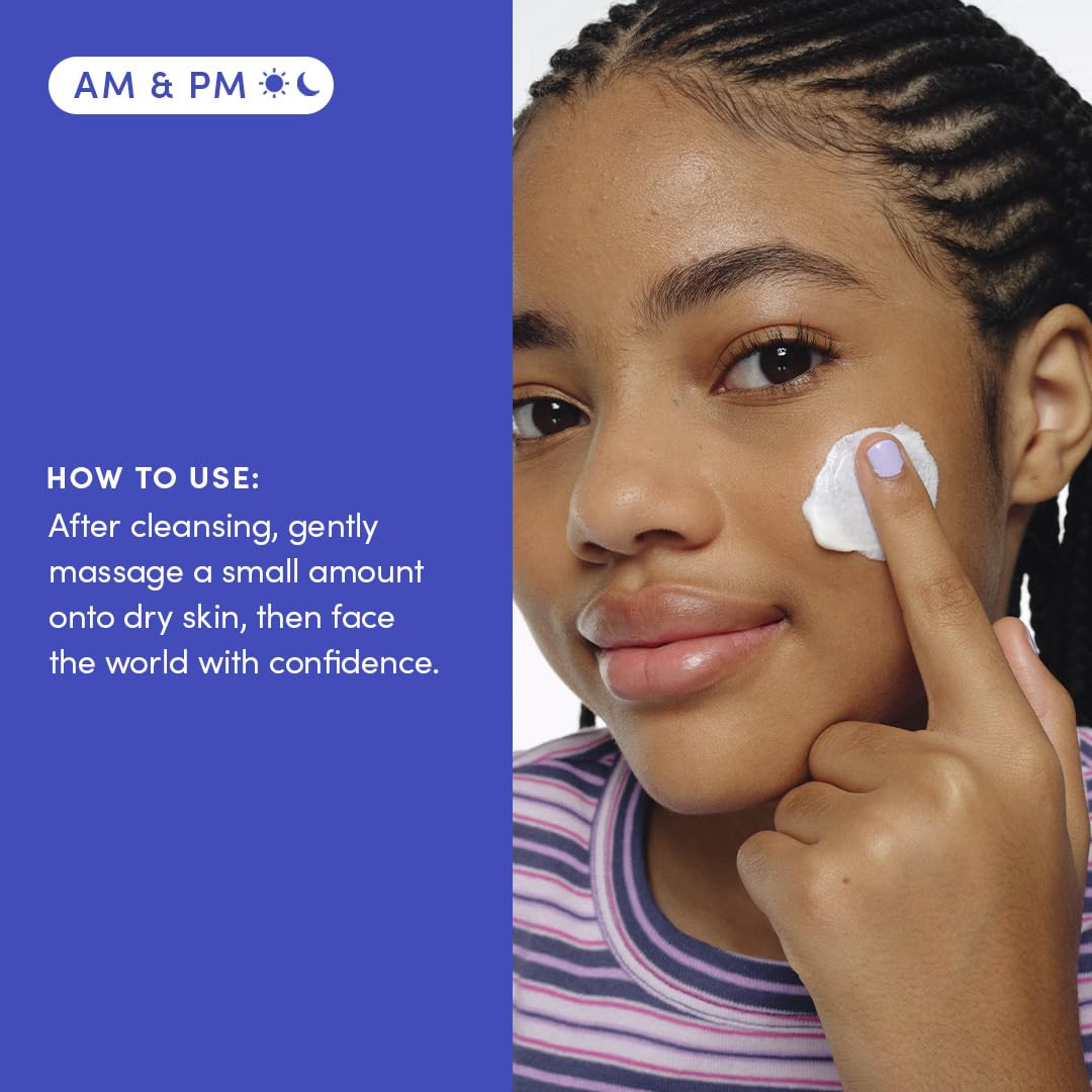 Evereden Fragrance-Free Kids Face Cream – 1.7 oz Unscented, Non-Toxic Moisturizer with Multi-Vitamin Complex