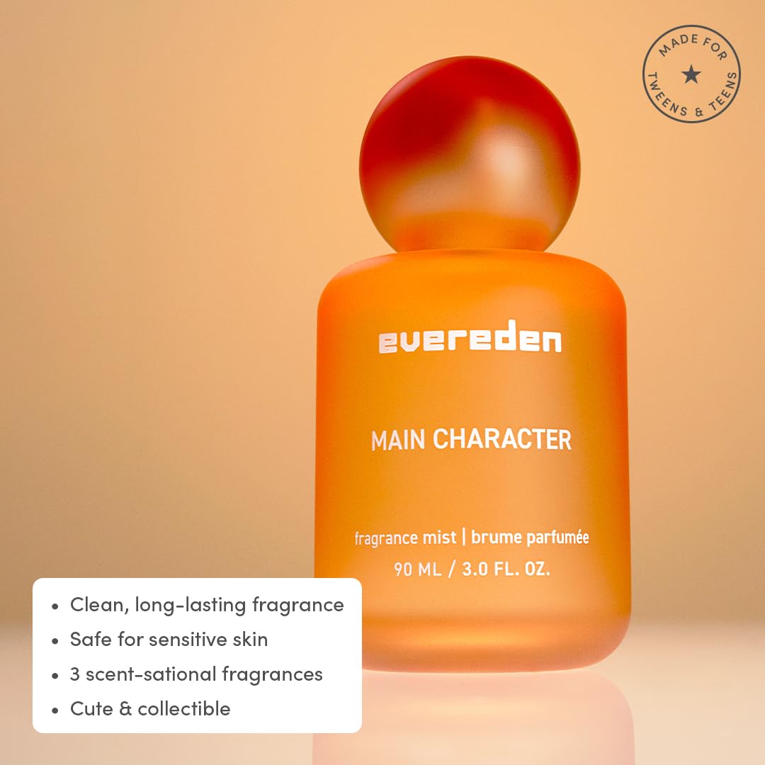 Evereden Fragrance Hair and Body Mist for Teens | Clean, Vegan Collectible Spray