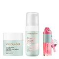 Evereden Happy Kids Routine: Melon Face Wash, Cream & Sakura Pink Lip Oil