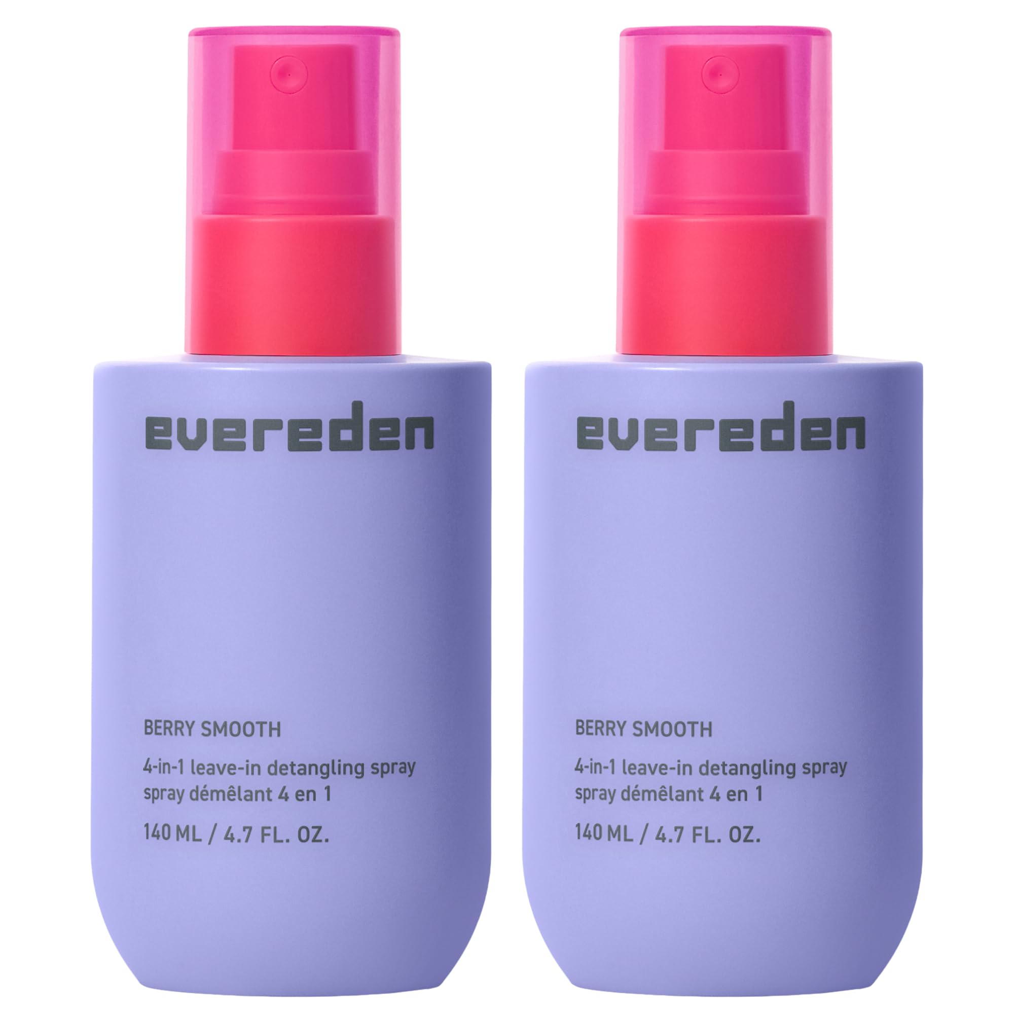 Evereden Kids Detangler Spray 4-in-1 | Detangle, Moisturize & Strengthen | Pack of 2