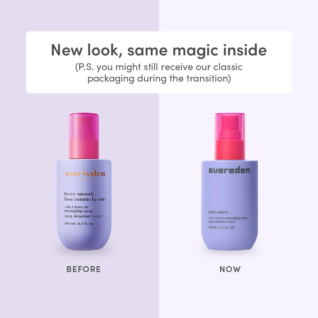 Evereden Kids Detangler Spray 4-in-1 | Detangle, Moisturize & Strengthen | Pack of 2