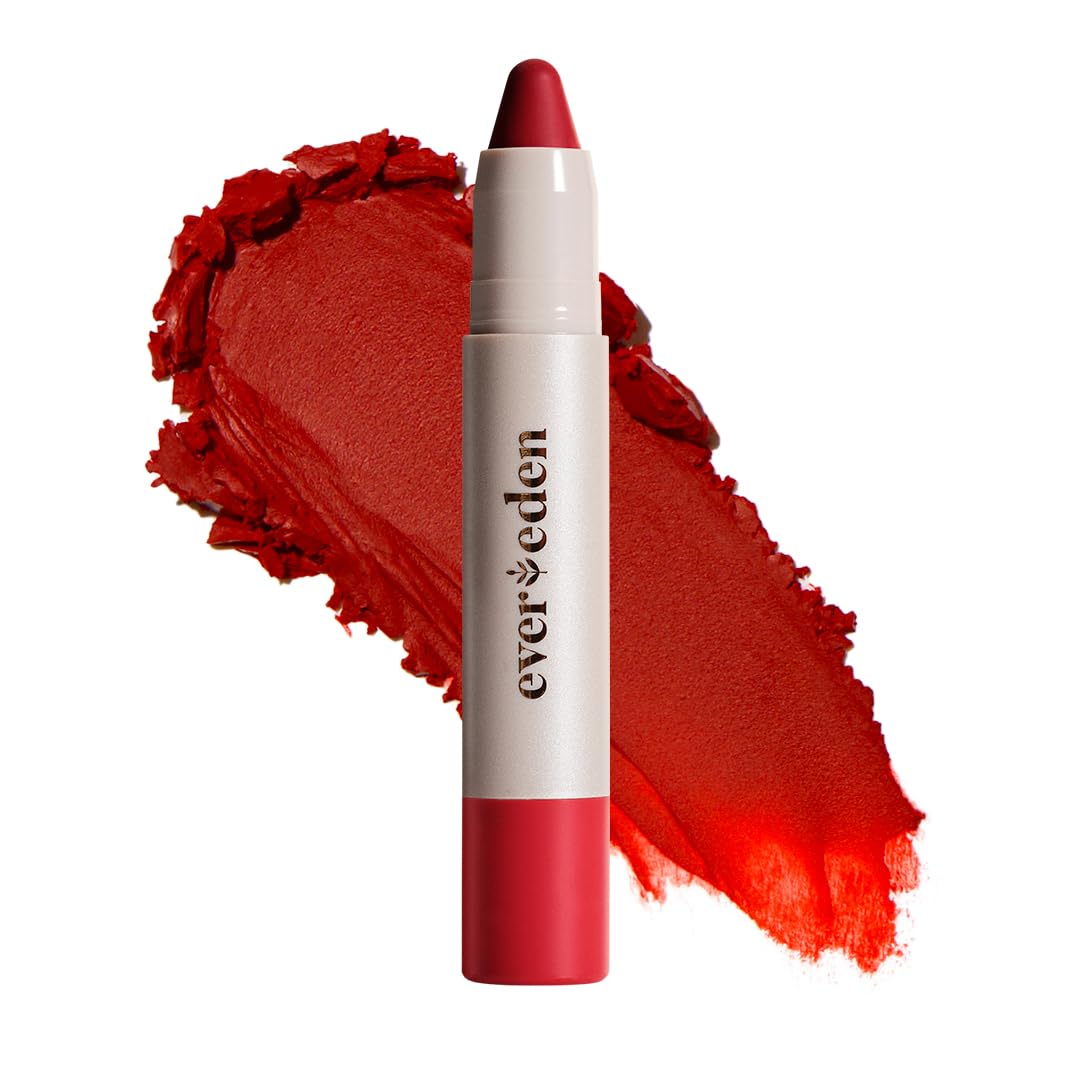 Evereden Kids Fantasy Face Crayon Ladybug – Non-Toxic Multi-Purpose Makeup
