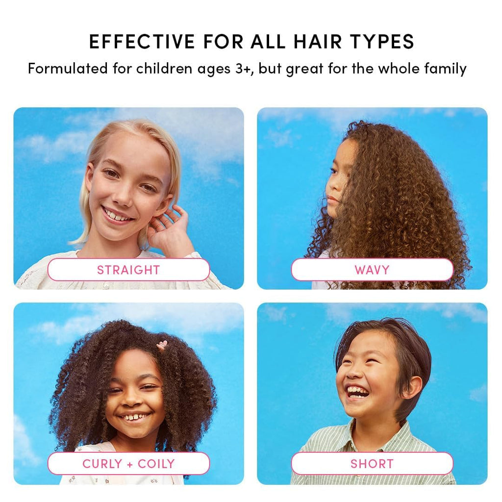 Evereden Kids Haircare Set (Refill) — Detangling Shampoo & Leave-In Conditioner for 3+ | Plant Protein Peptides & Argan Oil