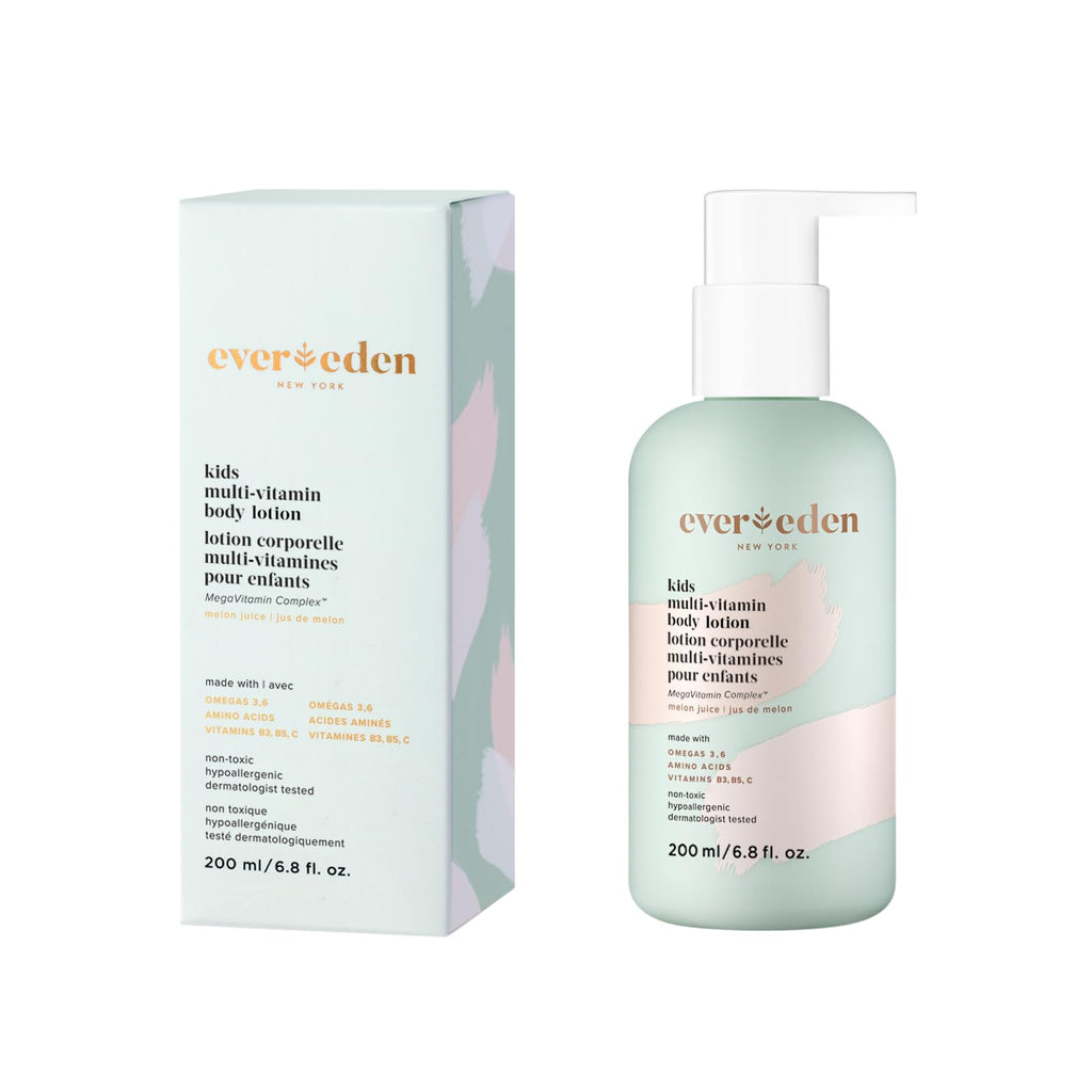 Evereden Kids Multi-Vitamin Body Lotion Melon Juice – Gentle, Non-Toxic Hydration (6.8 fl oz)