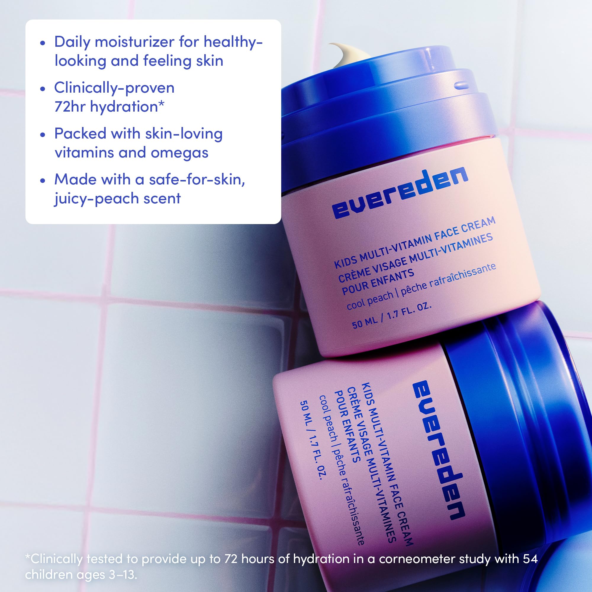 Evereden Kids Face Cream: Melon Juice — Gentle, Non-Toxic Moisturizer for Kids
