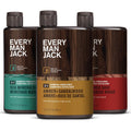 Every Man Jack Men’s 2-in-1 Daily Shampoo + Conditioner Variety Pack – 3 Outdoor Scents (13.5 oz each)