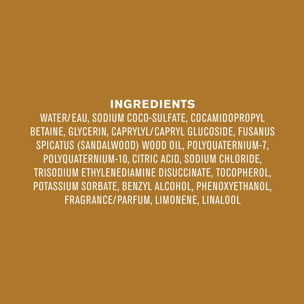 Every Man Jack Amber Sandalwood Body Wash Refill Starter Pouch – Naturally Derived Ingredients – Paraben Free, Phthalate Free, Dye Free