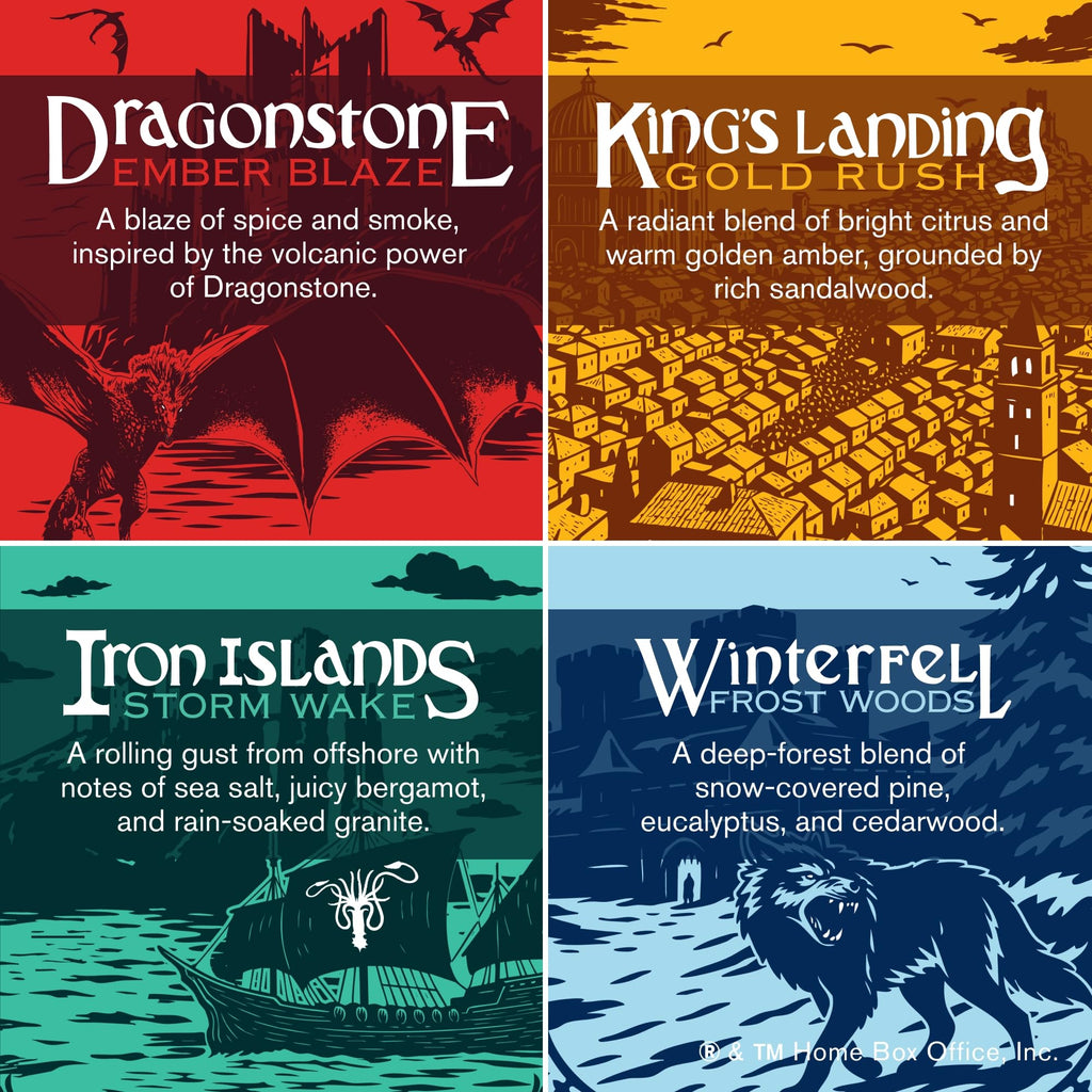 Every Man Jack Game of Thrones Body Wash Gift Set — 4 Westeros-Inspired Scents