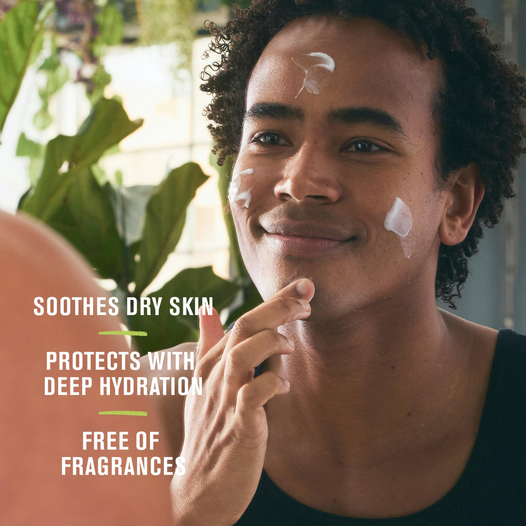 Every Man Jack Daily Face Lotion for Men – Hydration with HA, Aloe Vera & Niacinamide (2 x 2.5 oz)