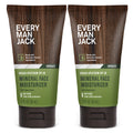 Every Man Jack Mineral Face Lotion SPF 30 with Zinc Oxide – Daily Moisturizer for Dry Skin, Dermatologist Tested – 2 x 2 fl oz