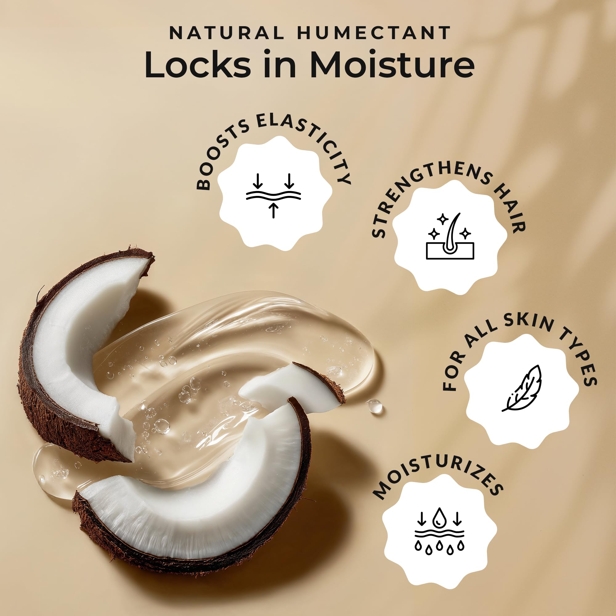 Everyday Beauty 100% Organic Glycerin – USDA Certified, Coconut-Derived, 16 oz