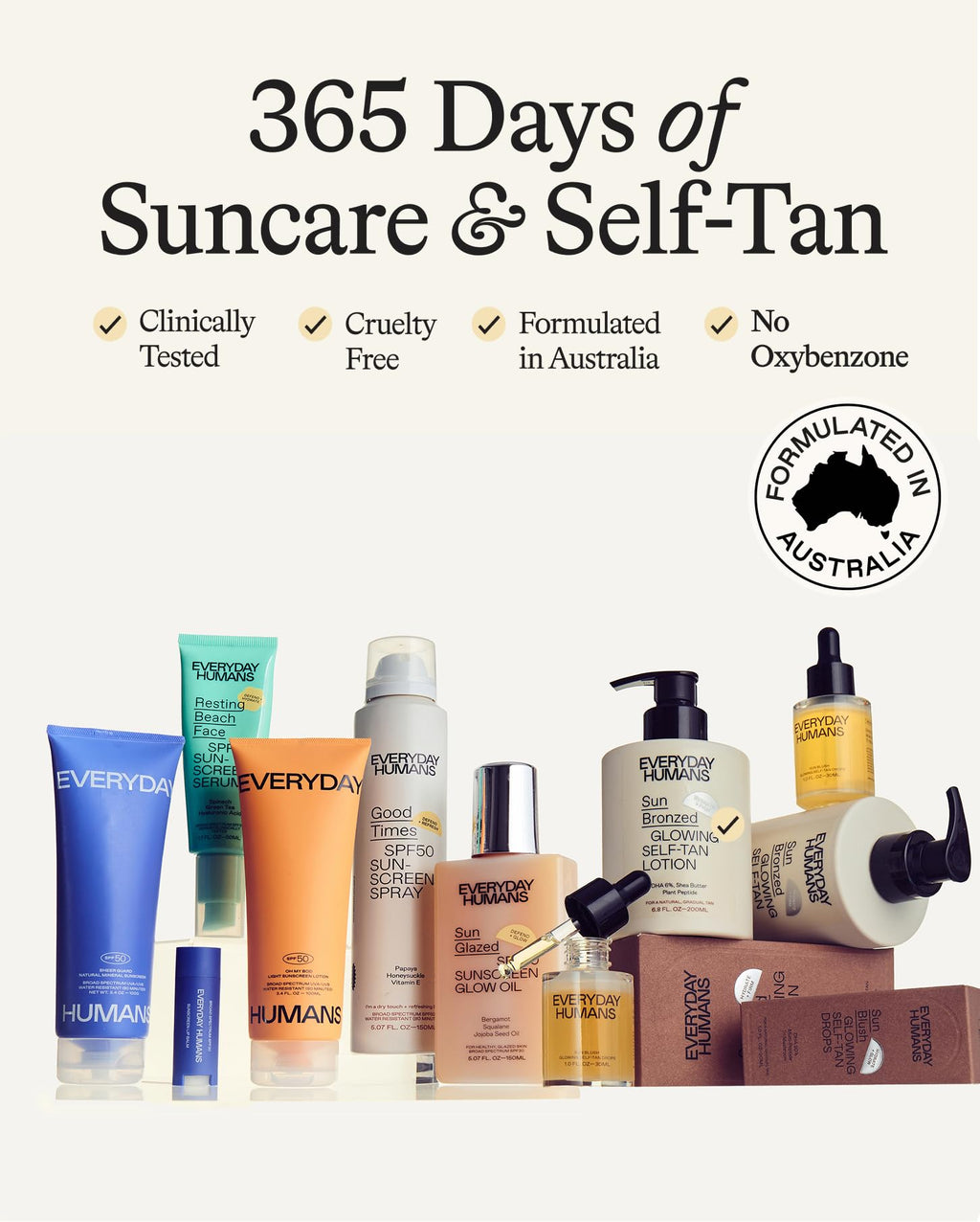 Everyday Humans Sun Glazed SPF30 Sheer Body Glow Oil – Hydrating, Non-Sticky Broad Spectrum UV Protection