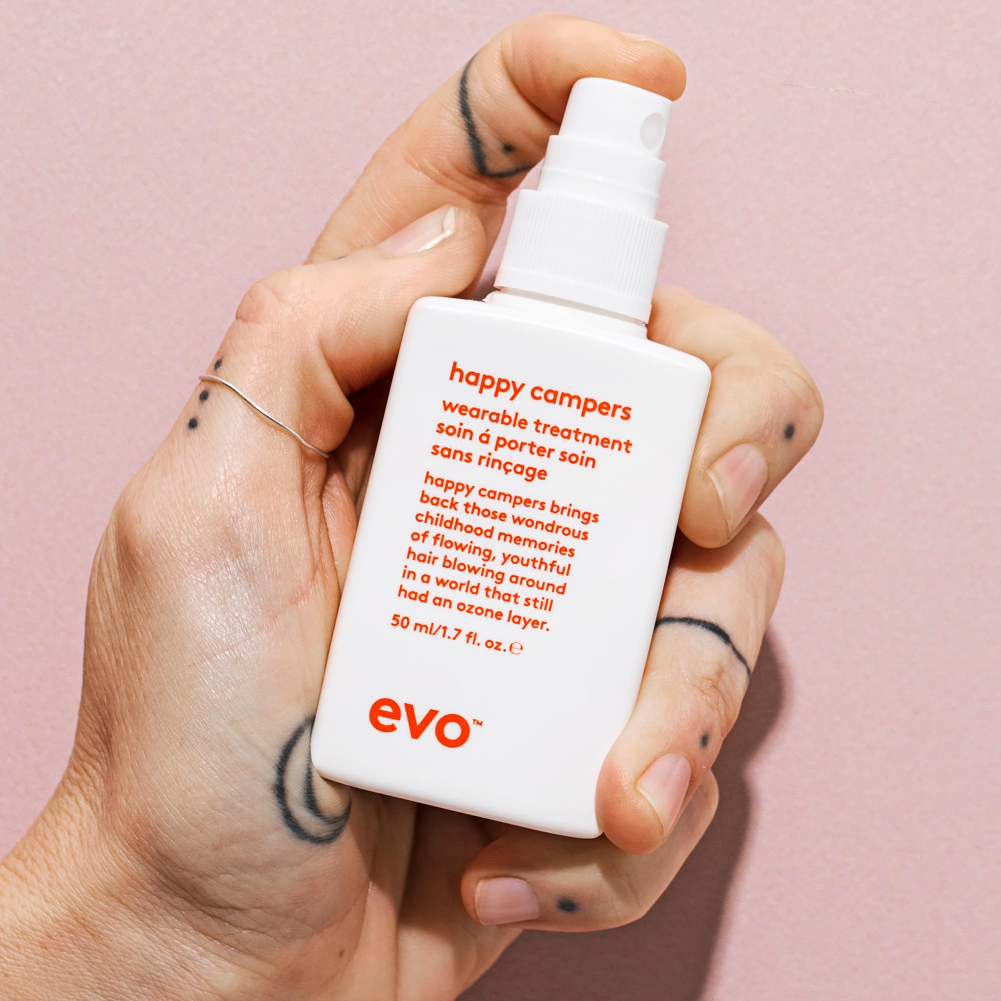 EVO Happy Campers Wearable Treatment – Daily Hair Strength, Frizz Control & UV Protection (2 x 50ml)