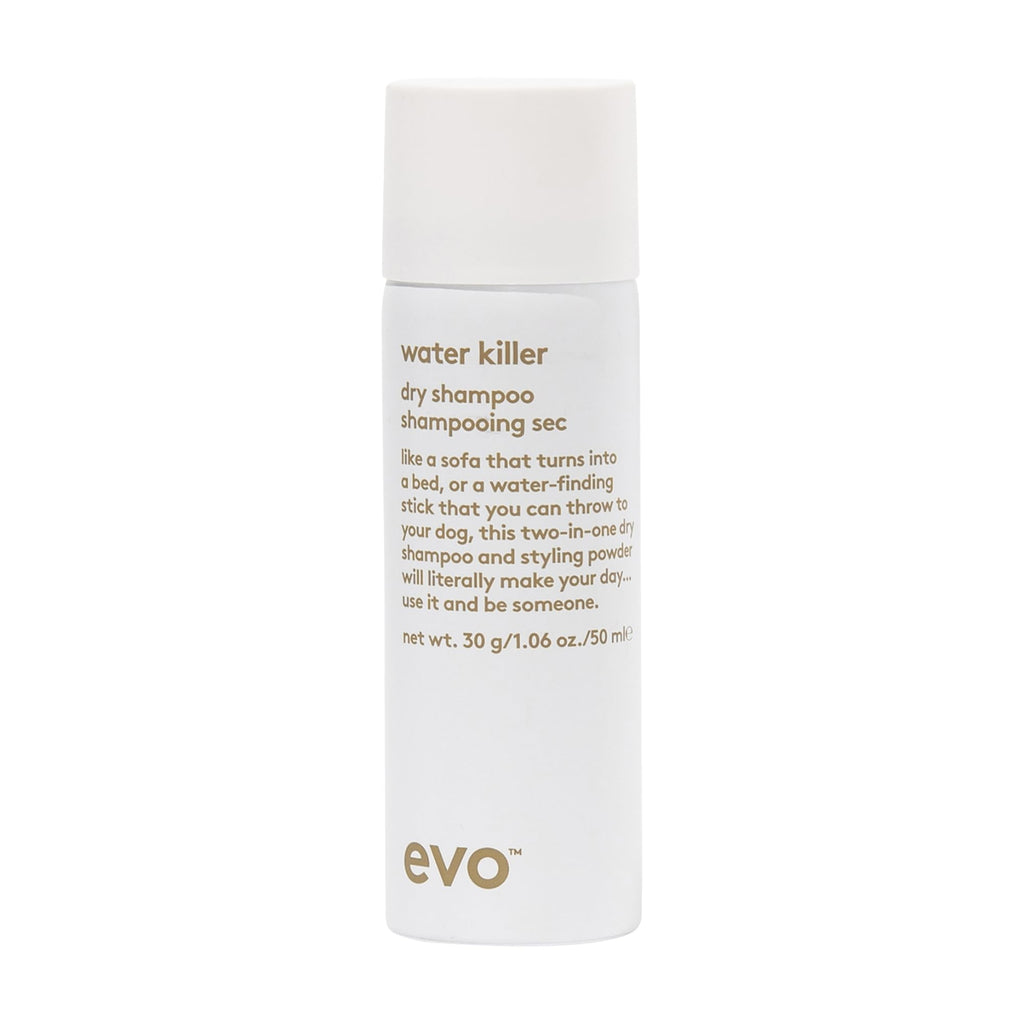 EVO Water Killer Dry Shampoo – Travel Size 2-in-1 Refresh & Volume