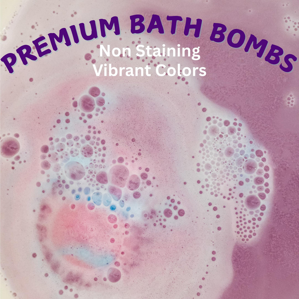 EvolutionUSA Space Bath Bomb for Kids — Toy Inside, Planet Bath Ball, Organic & Hypoallergenic
