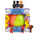 EvolutionUSA 1pc Epic Superhero Bath Bomb for Kids – Toy Inside