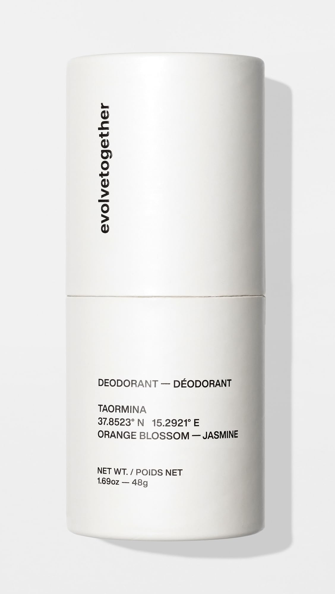 Evolvetogether Aluminum Free Natural Deodorant – Orange Blossom & Jasmine | Made in USA