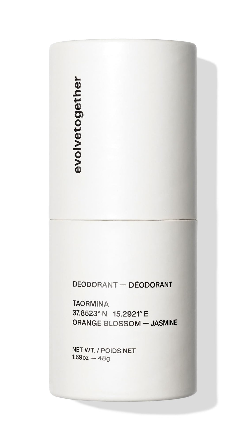 Evolvetogether Aluminum Free Natural Deodorant – Orange Blossom & Jasmine | Made in USA