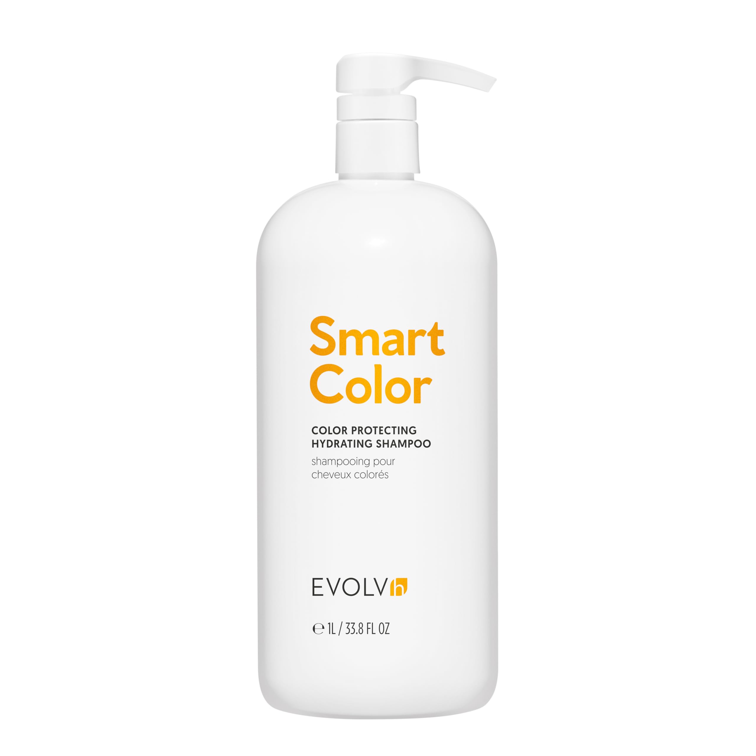 EVOLVh SmartColor Protecting Shampoo – Vegan, Non-Toxic Color-Safe Hair Care (33.8 fl oz)