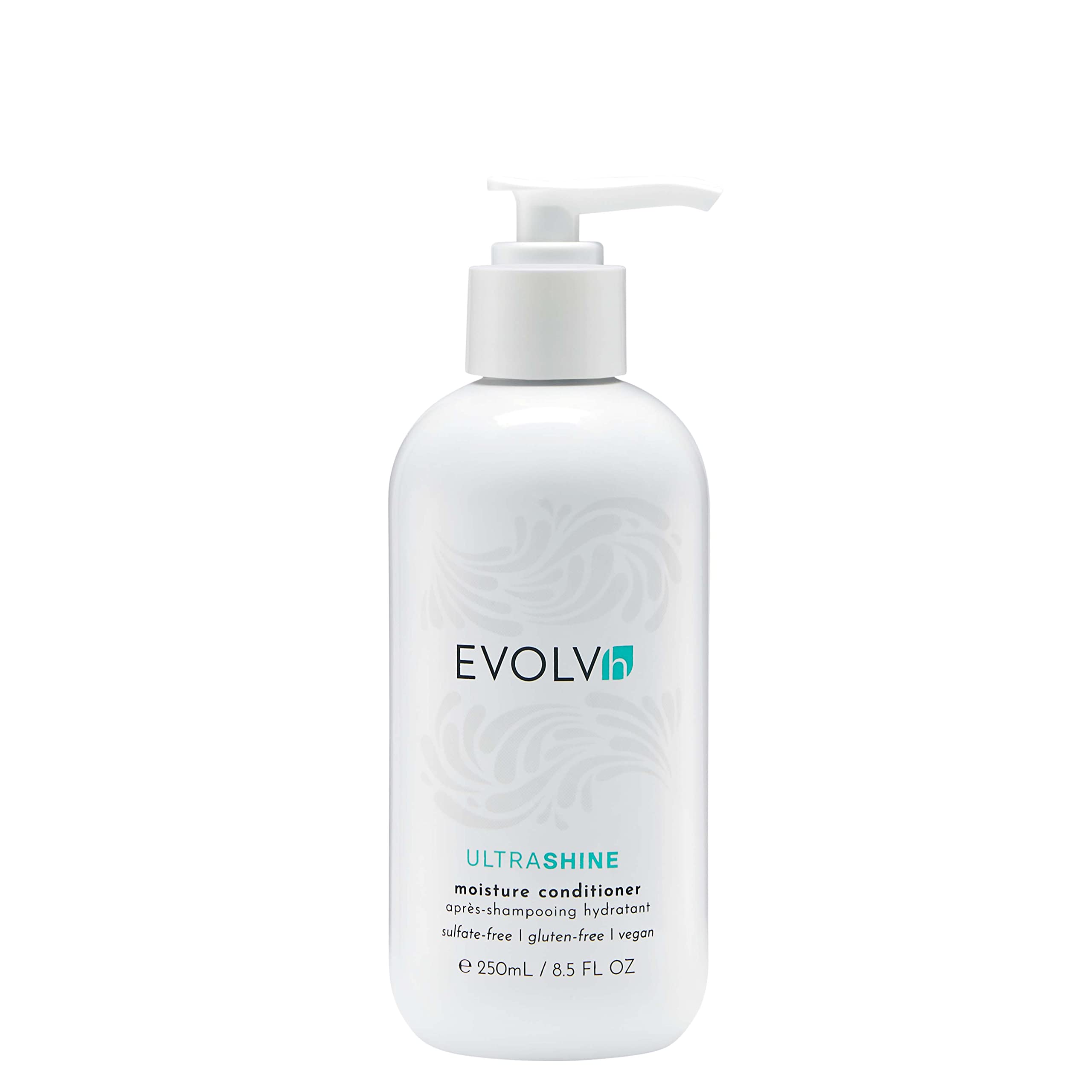 EVOLVh UltraShine Moisture Conditioner – Vegan, Clean Hair Care (8.5 fl oz / 250 mL)
