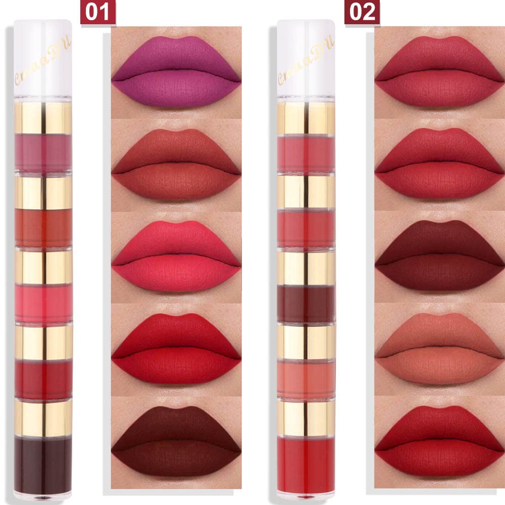 evpct 20 Colors Liquid Matte Lipstick Set – Long-Lasting, Waterproof Lip Colors