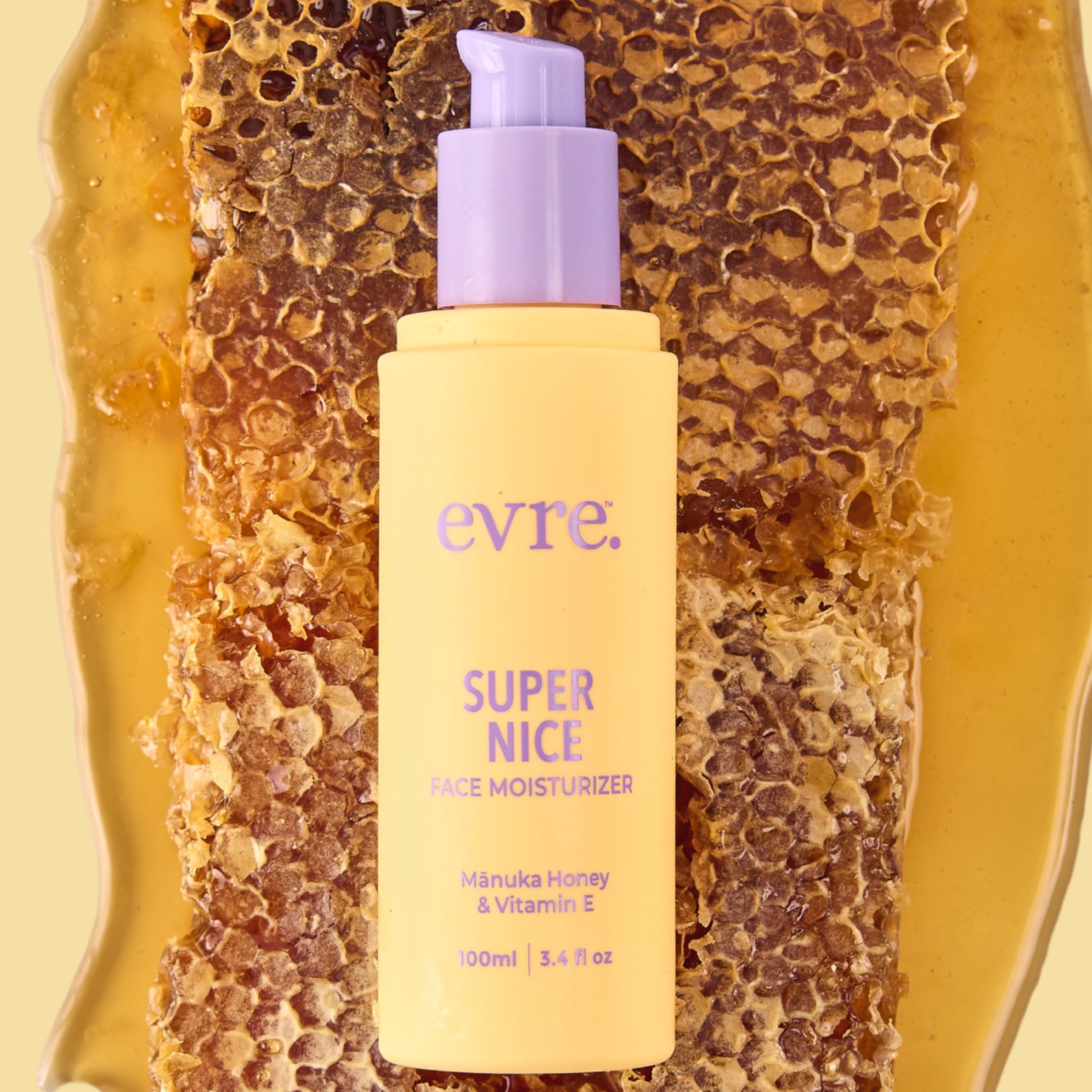 Evre Super Nice Manuka Honey Teen Face Moisturizer – Hydrates, Soothes & Protects Sensitive Skin
