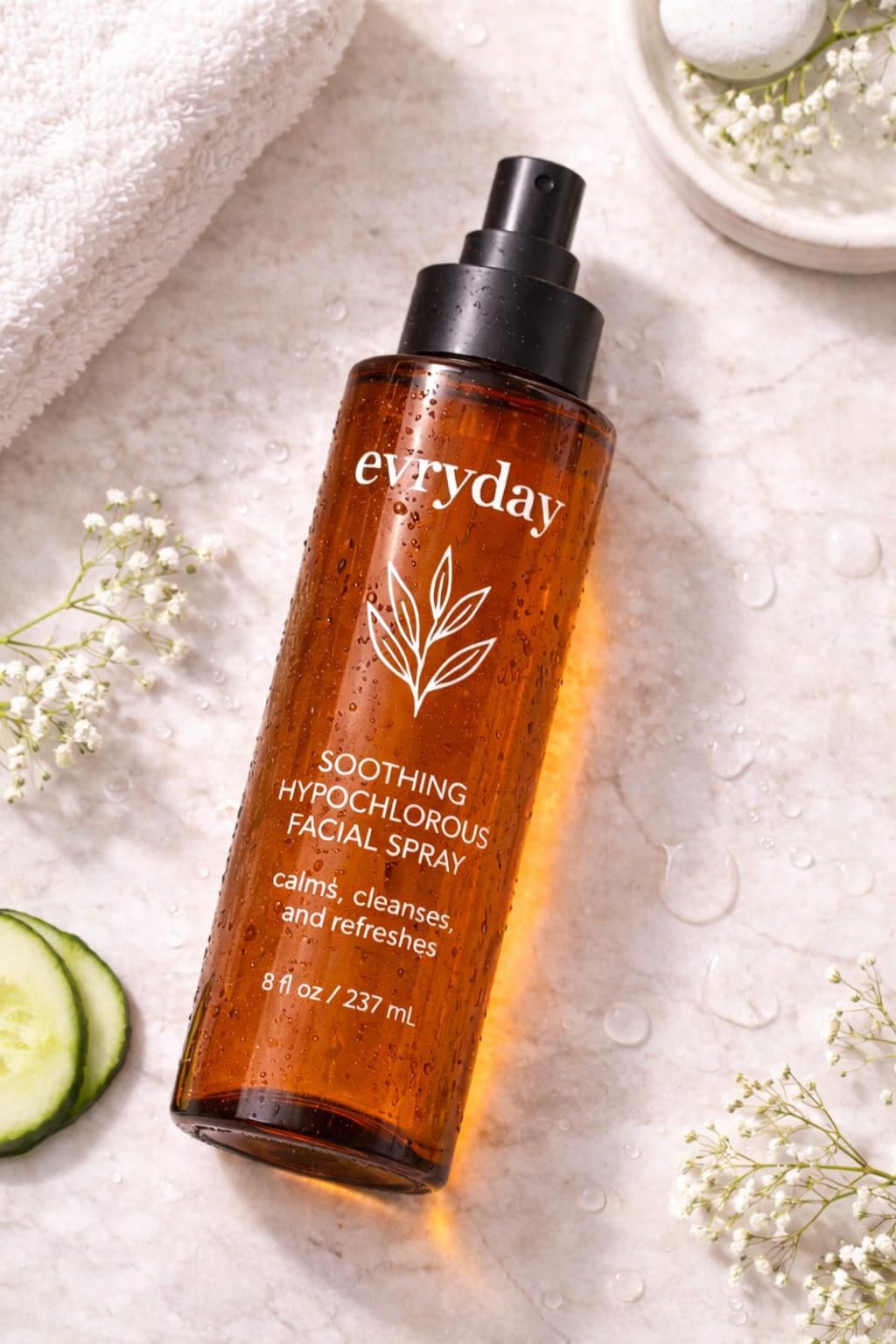 evryday Hypochlorous Acid Spray 8oz – Gentle Face & Body Mist for Sensitive Skin