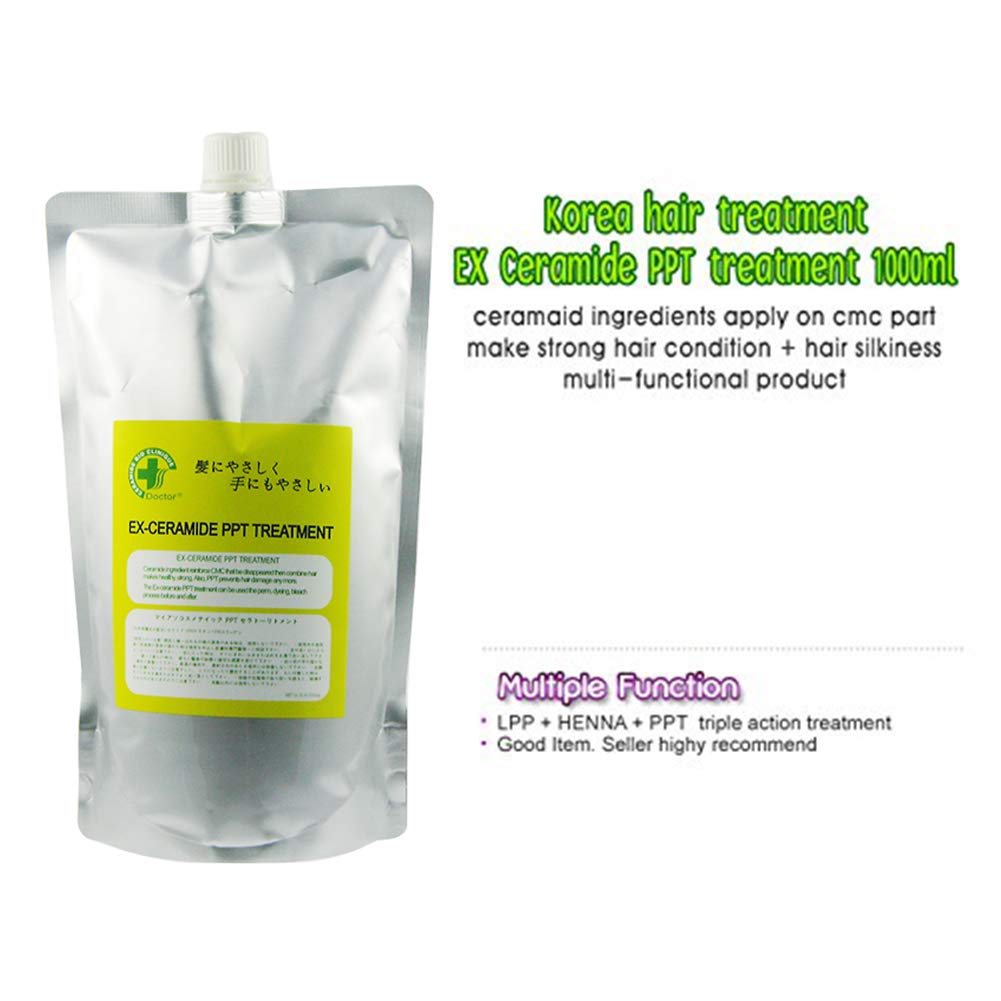 Ex Ceramide PPT Treatment 1000ml – Korea Hair Treatment for Hydration & Smoothness