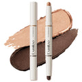 exmiloo Cream Eyeshadow Stick – 2-in-1 Dual-Ended Shimmer Bronze Glow