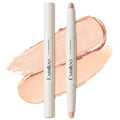 exmiloo Eyeshadow Stick – Dual-Ended Matte & Shimmer Cream for Easy Eye Looks (Sunrise Latte)