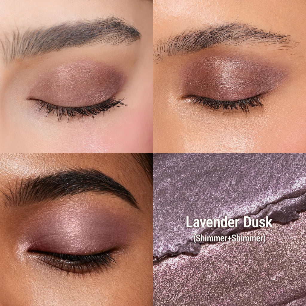Exmiloo Cream Eyeshadow Stick – 2-in-1 Dual-Ended (Lavender Dusk)