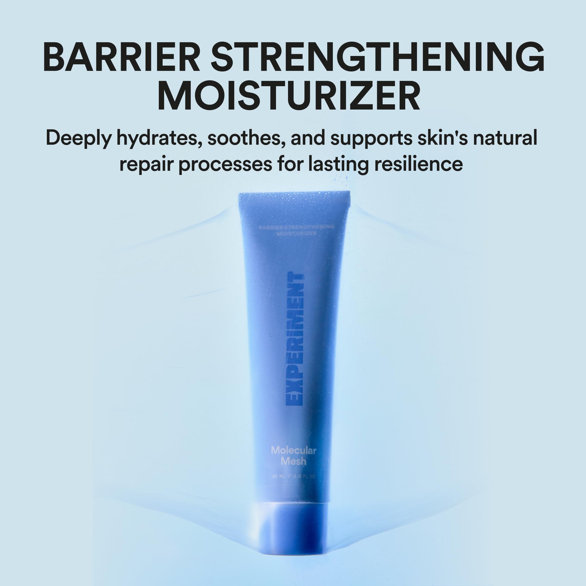 Experiment Molecular Mesh Barrier Repair Face Moisturizer – Lightweight, Soothing Barrier Care for Sensitive Skin