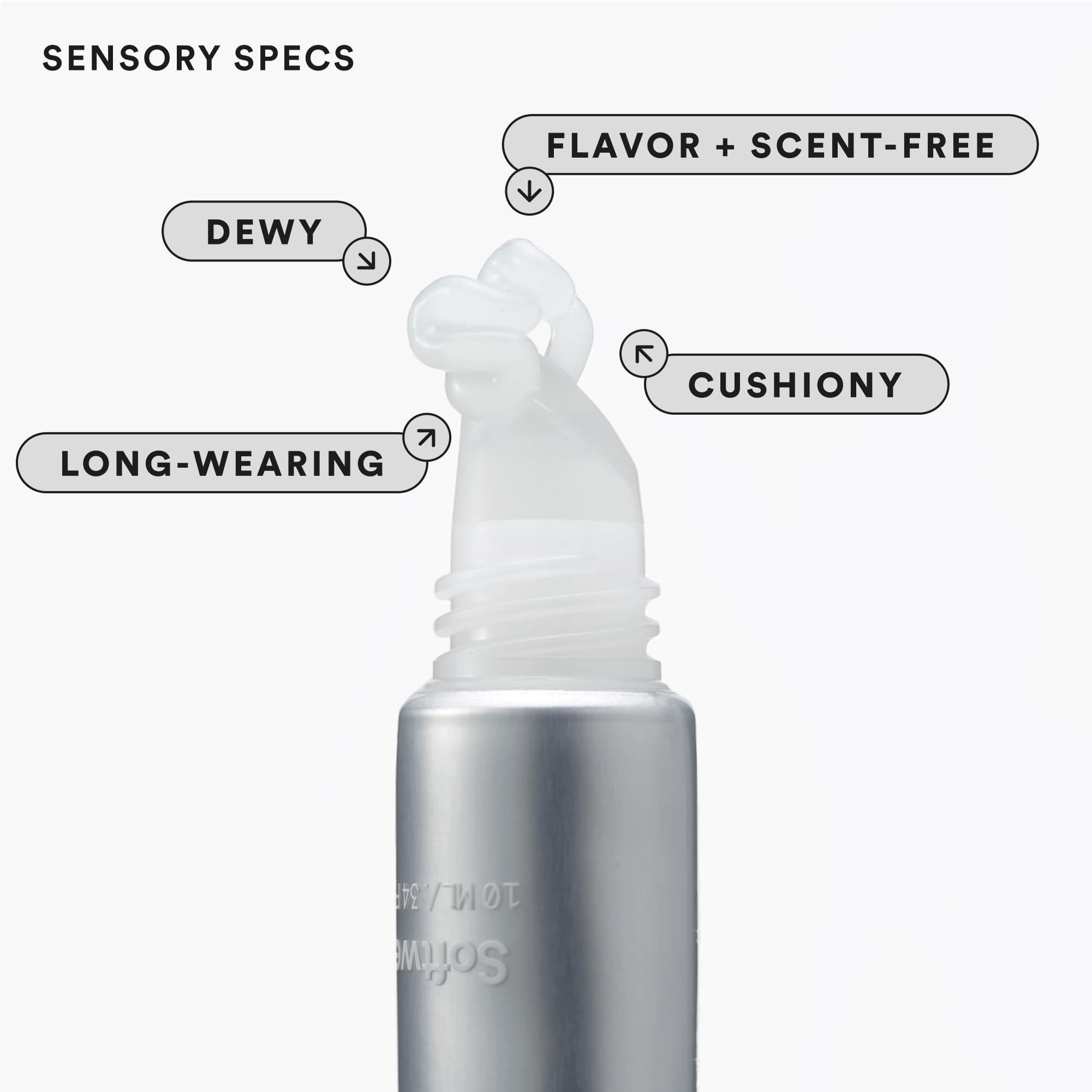Experiment Softwear Smoothing Lip Treatment Balm – 24hr Hydration, Vegan Lip Balm (.34 fl oz)